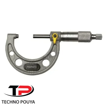 قیمت میکرومتر خارج‌سنج دستی ASIMETO مدل 2-02-101 | بازه 50-25mm