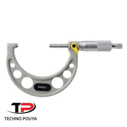 میکرومتر آسیمتو 75-50 میلی‌متر مدل 2-03-101 | دقت 0.01mm | تکنوپویا