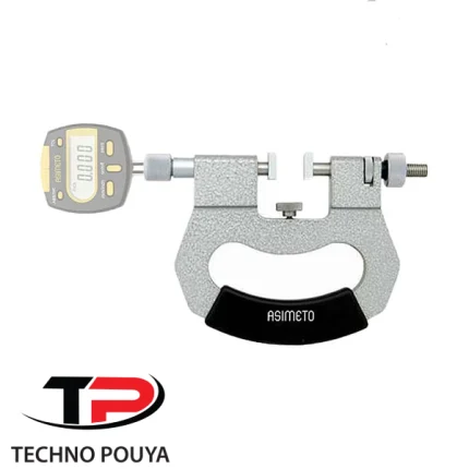 فروش میکرومتر دیجیتال صنعتی آسیمتو 0 تا 25mm | مدل 0-01-182