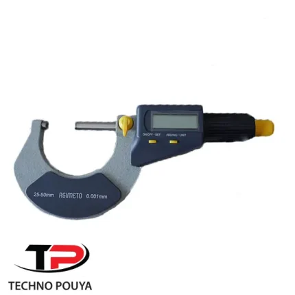 میکرومتر خارج‌سنج دیجیتال 25-50mm آسیمتو | قیمت عالی در تکنوپویا