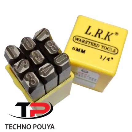 قیمت سنبه شماره کوب سایز 6 میلیمتر LRK