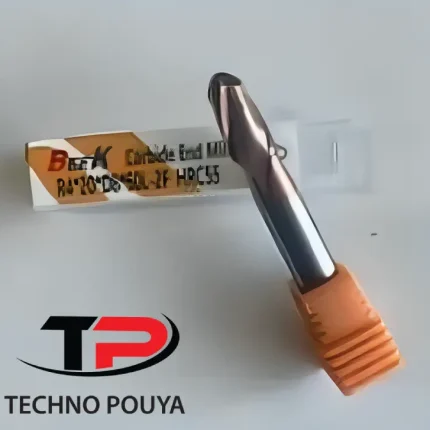 قیمت فرز مسدل قطر 8 کارباید | مناسب CNC و فرز دستی