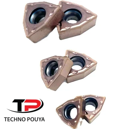 قیمت الماس تراشکاری WCMX080412 ROCA | اینسرت سه‌گوش زاویه مثبت