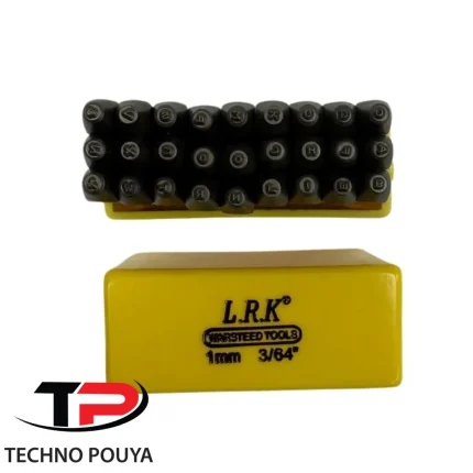 قیمت سنبه حروف کوب L.R.K سایز 1 | ست 27 عددی مقاوم و ظریف